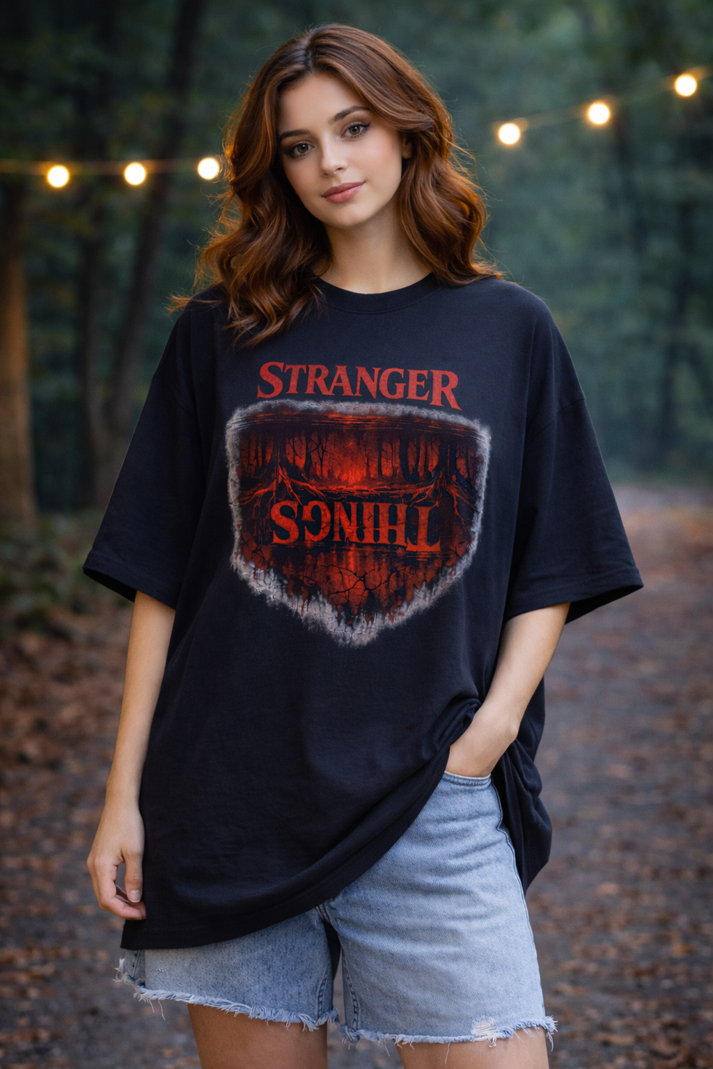 Stranger Things - Unisex Oversized T shirt